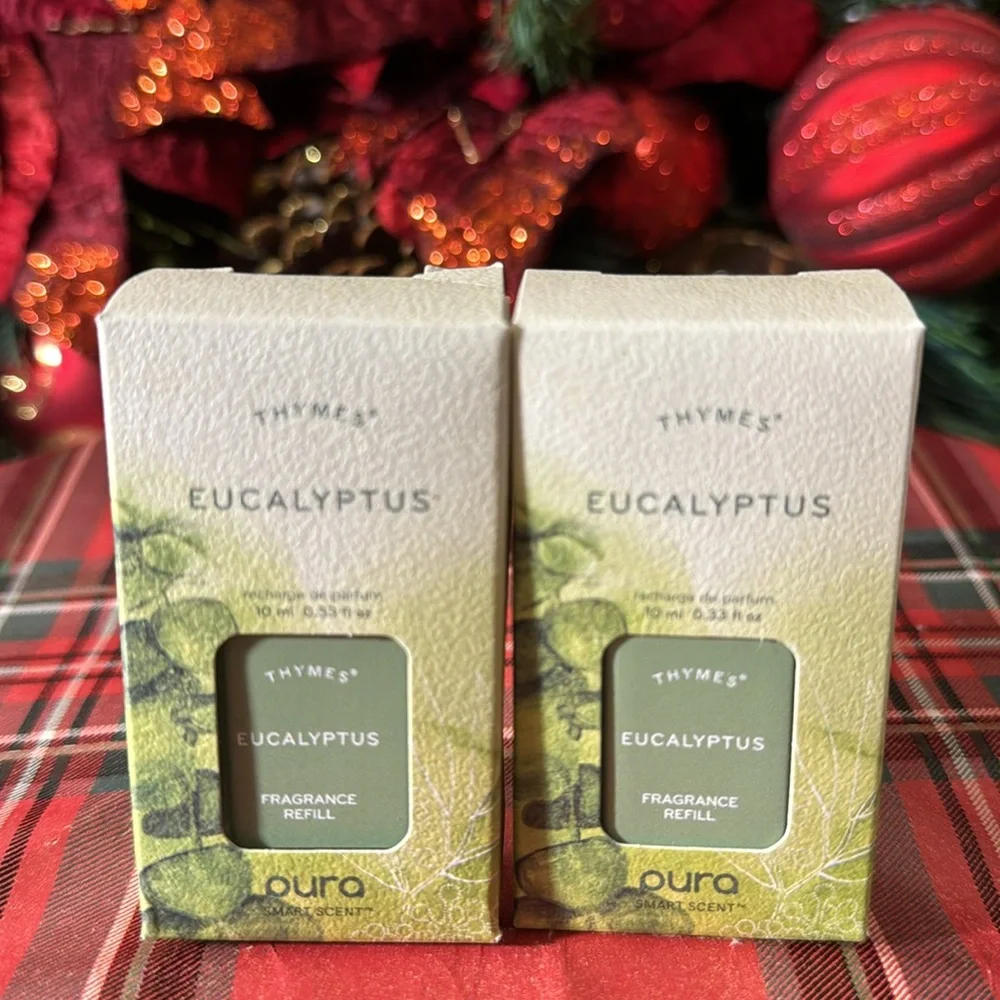 Thymes Eucalyptus Pura Smart Home Plug-in Diffuser Refills - Pack of 2